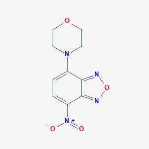 molecular formula C10H10N4O4 B188319 2,1,3-Benzoxadiazole, 4-(4-morpholinyl)-7-nitro- CAS No. 18378-24-0