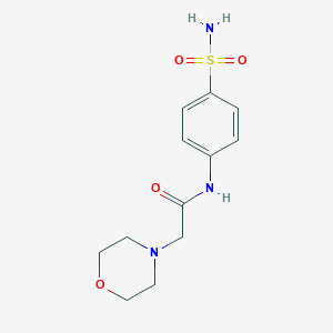 2-morpholin-4-yl-N-(4-sulfamoylphenyl)acetamide