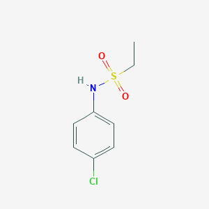 molecular formula C8H10ClNO2S B188324 N-(4-chlorophenyl)ethanesulfonamide CAS No. 60901-27-1