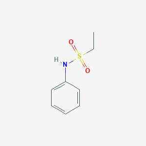molecular formula C8H11NO2S B188326 N-phenylethanesulfonamide CAS No. 2225-19-6