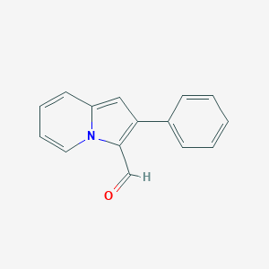molecular formula C15H11NO B188350 2-Phenylindolizine-3-carbaldehyde CAS No. 3672-41-1
