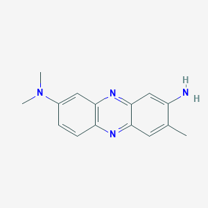 molecular formula C15H16N4 B188358 中性红碱 CAS No. 366-13-2