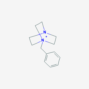 molecular formula C13H19N2+ B188363 1-Benzyl-4-aza-1-azoniabicyclo[2.2.2]octane CAS No. 42790-42-1