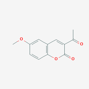 molecular formula C12H10O4 B188410 3-Acetyl-6-methoxy-2H-chromen-2-one CAS No. 13252-80-7