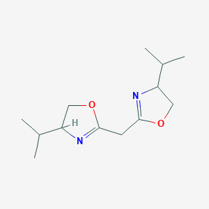 B188419 Bis(4-isopropyl-4,5-dihydrooxazol-2-yl)methane CAS No. 152754-11-5