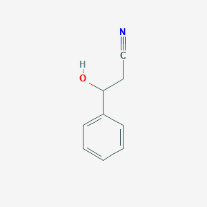 molecular formula C9H9NO B018844 3-羟基-3-苯基丙腈 CAS No. 17190-29-3