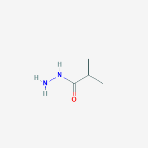 molecular formula C4H10N2O B188460 异丁酸肼 CAS No. 3619-17-8