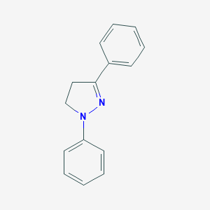 molecular formula C15H14N2 B188466 1,3-二苯基-4,5-二氢-1H-吡唑 CAS No. 2538-52-5