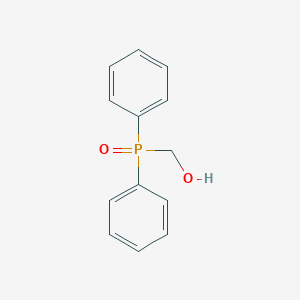 molecular formula C13H13O2P B188468 (二苯基膦酰)甲醇 CAS No. 884-74-2