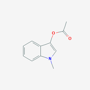 molecular formula C11H11NO2 B188470 1-methyl-1H-indol-3-yl acetate CAS No. 3260-63-7