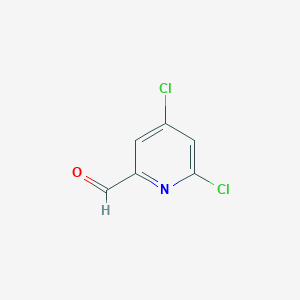 B188498 4,6-Dichloropicolinaldehyde CAS No. 132683-62-6