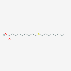 molecular formula C17H34O2S B018851 10-硫代硬脂酸 CAS No. 105099-89-6