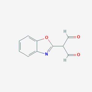 molecular formula C10H7NO3 B188515 2-(Benzo[d]oxazol-2-yl)malonaldehyde CAS No. 40071-07-6