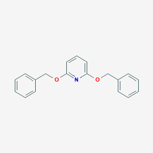 molecular formula C19H17NO2 B188532 2,6-Bis(benzyloxy)pyridine CAS No. 16727-46-1