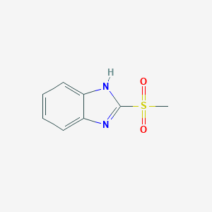 molecular formula C8H8N2O2S B188533 2-(甲磺基)-1H-苯并[d]咪唑 CAS No. 57159-81-6