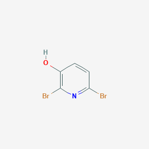 molecular formula C5H3Br2NO B188541 2,6-Dibromo-3-hydroxypyridine CAS No. 6602-33-1