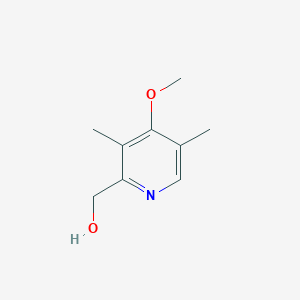 B188584 (4-Methoxy-3,5-dimethylpyridin-2-yl)methanol CAS No. 86604-78-6