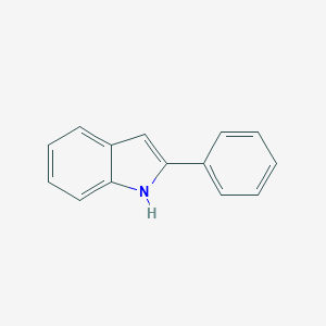 molecular formula C14H11N B188600 2-苯基吲哚 CAS No. 948-65-2