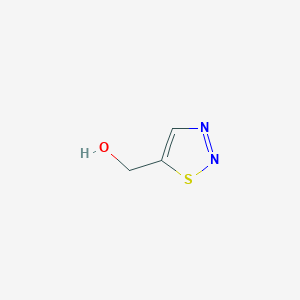 molecular formula C3H4N2OS B188615 (1,2,3-Thiadiazol-5-yl)methanol CAS No. 120277-87-4