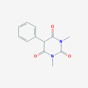 molecular formula C12H12N2O3 B188618 1,3-Dimethyl-5-phenylbarbituric acid CAS No. 7391-66-4