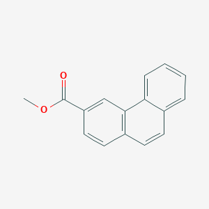 molecular formula C16H12O2 B188656 苯并菲-3-甲酸甲酯 CAS No. 5345-98-2