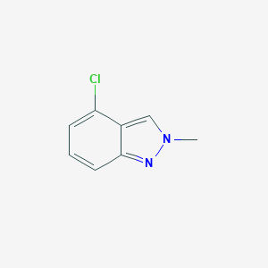 molecular formula C8H7ClN2 B188676 4-氯-2-甲基-2H-吲唑 CAS No. 162502-54-7