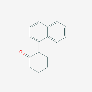 B188708 2-(1-Naphthyl)cyclohexanone CAS No. 22591-15-7
