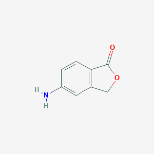 molecular formula C8H7NO2 B188718 5-氨基邻苯二甲酸内酯 CAS No. 65399-05-5