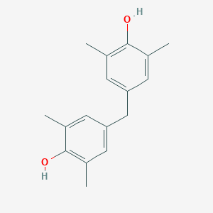 molecular formula C17H20O2 B188734 4,4'-亚甲基双（2,6-二甲基苯酚） CAS No. 5384-21-4