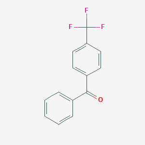 molecular formula C14H9F3O B188743 4-(三氟甲基)二苯甲酮 CAS No. 728-86-9