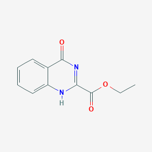 B188754 Ethyl 4-quinazolone-2-carboxylate CAS No. 29113-33-5