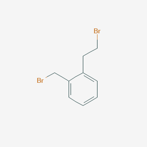 molecular formula C9H10Br2 B188755 1-(2-溴乙基)-2-(溴甲基)苯 CAS No. 38256-56-3