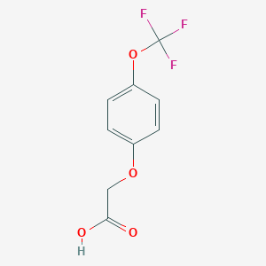 molecular formula C9H7F3O4 B188763 2-(4-(三氟甲氧基)苯氧基)乙酸 CAS No. 72220-50-9
