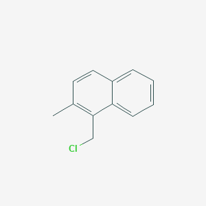 molecular formula C12H11Cl B188767 1-氯甲基-2-甲基萘 CAS No. 6626-23-9