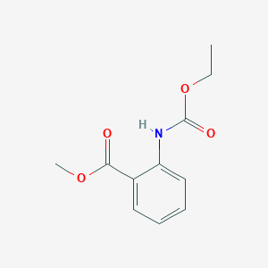 molecular formula C11H13NO4 B188768 Methyl 2-[(ethoxycarbonyl)amino]benzoate CAS No. 83846-67-7