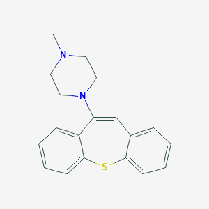 B188773 10-(4-Methylpiperazino)dibenzo(b,f)thiepin CAS No. 22012-13-1