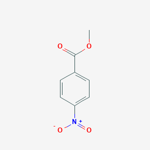 molecular formula C8H7NO4 B188774 4-硝基苯甲酸甲酯 CAS No. 619-50-1
