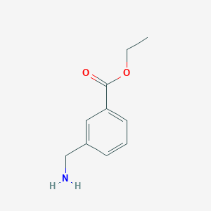 molecular formula C10H13NO2 B188775 3-(氨基甲基)苯甲酸乙酯 CAS No. 115868-92-3