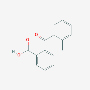 molecular formula C15H12O3 B188809 2-(2-甲基苯甲酰)苯甲酸 CAS No. 5469-51-2