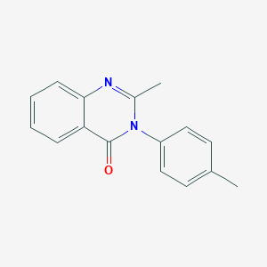 molecular formula C16H14N2O B188810 2-Methyl-3-(4-methylphenyl)-4(3H)-quinazolinone CAS No. 22316-59-2