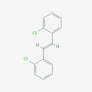 molecular formula C14H10Cl2 B188814 1-Chloro-2-[(E)-2-(2-chlorophenyl)ethenyl]benzene CAS No. 4752-74-3