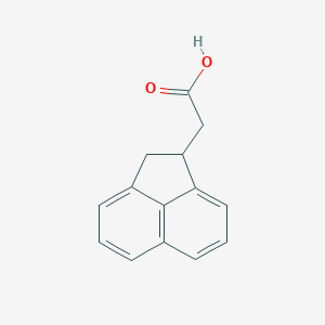 molecular formula C14H12O2 B188817 1-Acenaphtheneacetic acid CAS No. 7508-18-1