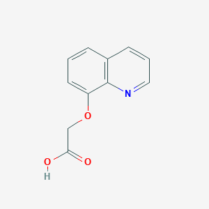 molecular formula C11H9NO3 B188818 (喹啉-8-氧基)-乙酸 CAS No. 5326-89-6