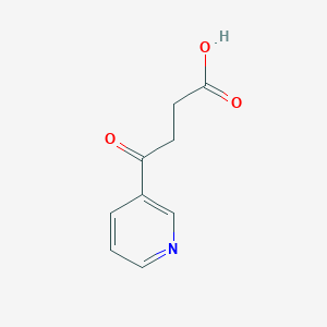 molecular formula C9H9NO3 B018882 4-Oxo-4-(pyridin-3-yl)butanoic acid CAS No. 4192-31-8