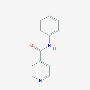molecular formula C12H10N2O B188823 N-苯基异烟酰胺 CAS No. 3034-31-9