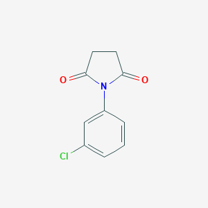 molecular formula C10H8ClNO2 B188833 1-(3-Chlorophenyl)pyrrolidine-2,5-dione CAS No. 15386-99-9