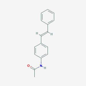 molecular formula C16H15NO B188834 4-Acetylaminostilbene CAS No. 841-18-9
