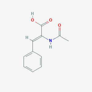 molecular formula C11H11NO3 B188850 (Z)-2-乙酰氨基-3-苯基丙烯酸 CAS No. 5469-45-4