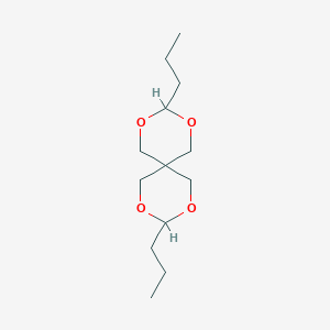 molecular formula C13H24O4 B188876 3,9-Dipropyl-2,4,8,10-tetraoxaspiro[5.5]undecane CAS No. 5703-87-7