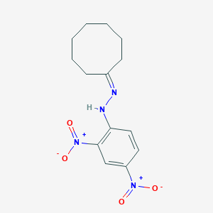molecular formula C14H18N4O4 B188877 1-Cyclooctylidene-2-(2,4-dinitrophenyl)hydrazine CAS No. 1459-62-7